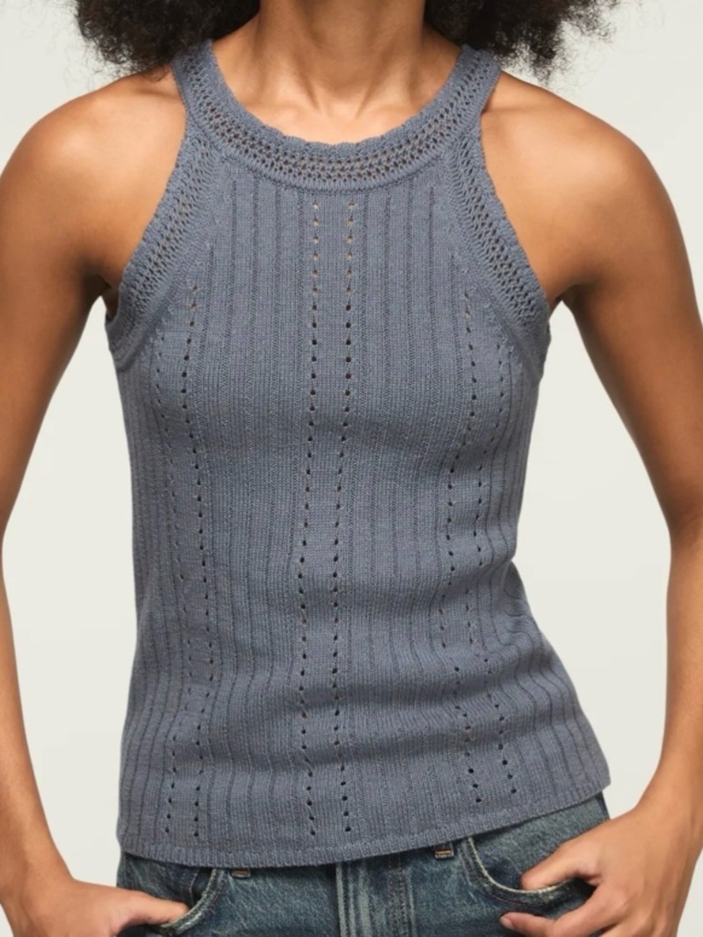 Scoop Neck Sweater Tank - Lucky Brand